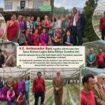 राजदूत बासको चित्लाङ भ्रमण: इजरायलबाट फर्केका किसानहरूको सफल खेतीको अवलोकन